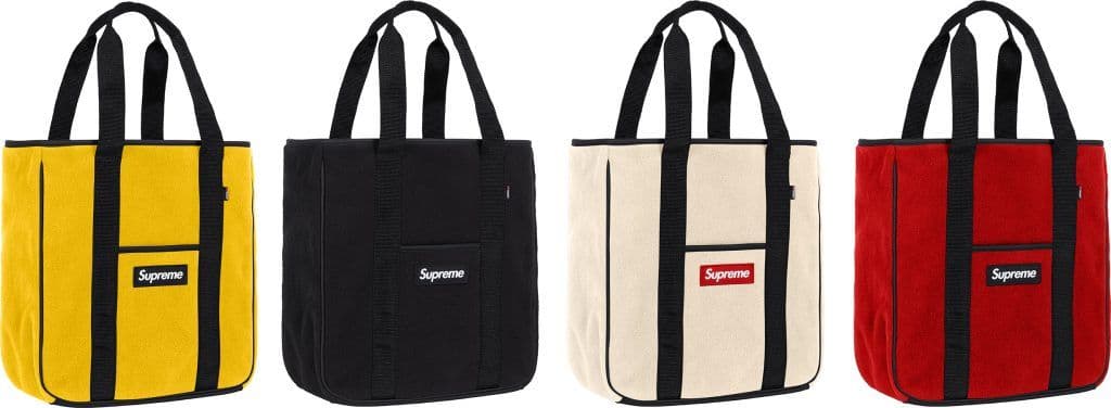 バッグ Supreme Polartec Tote Bag. 20L