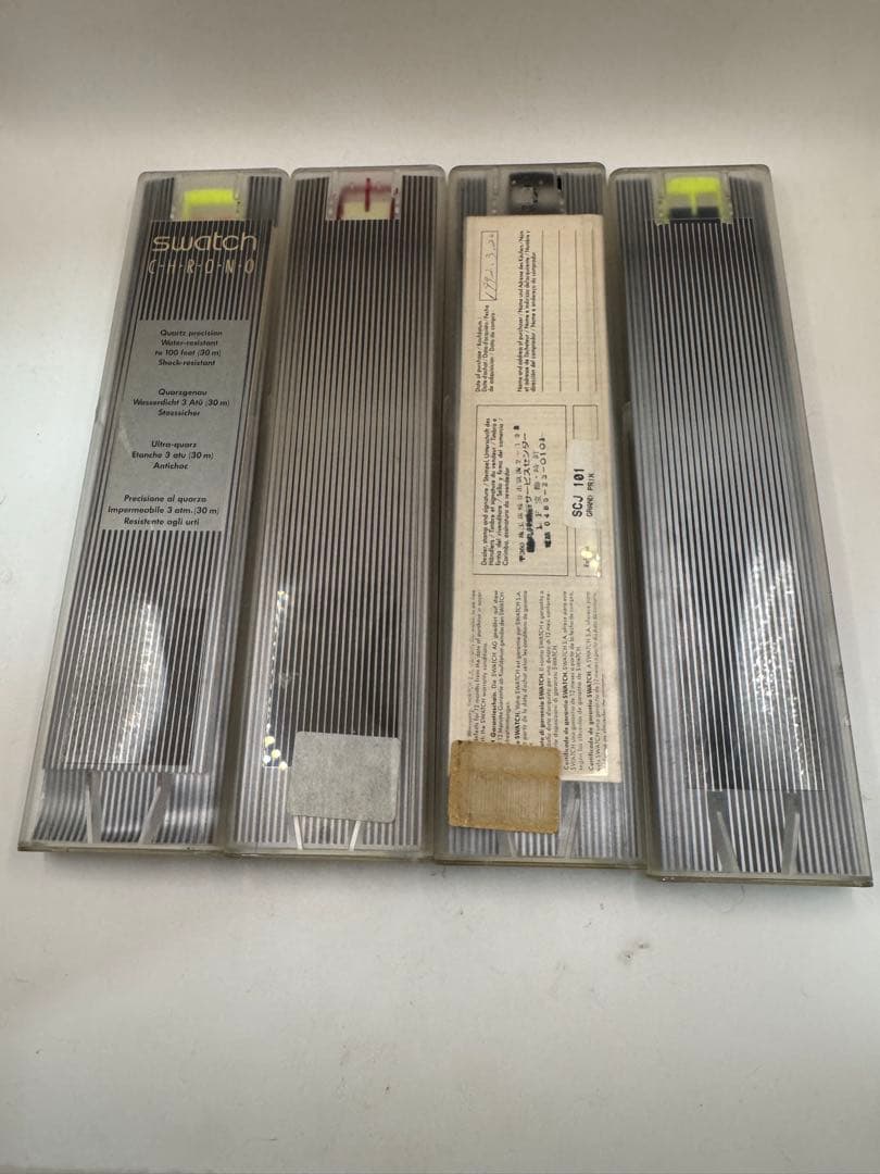 スウォッチ　クロノグラフ　４本セット