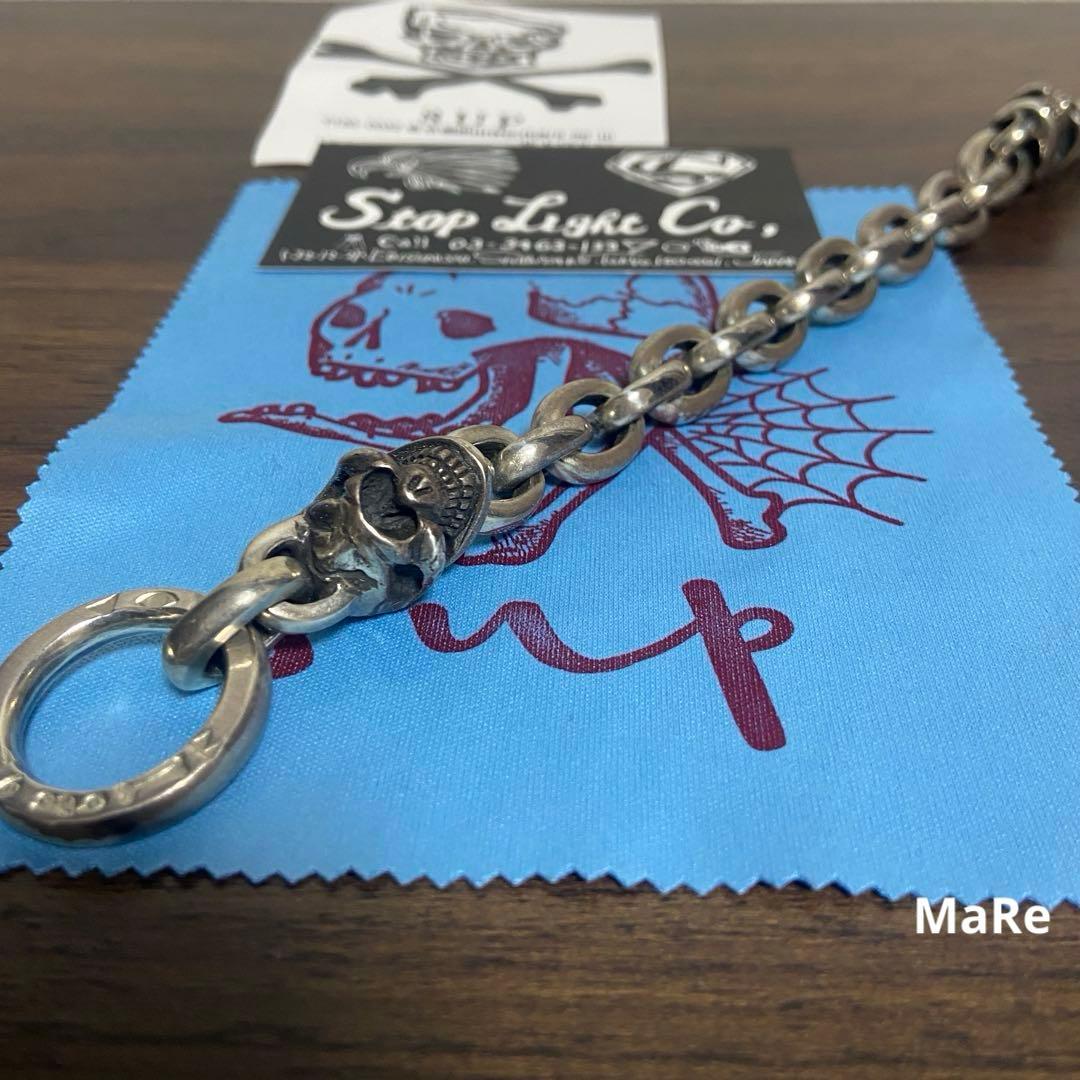 新品■STOPLIGHT ストップライト 2 Skull Bracelet
