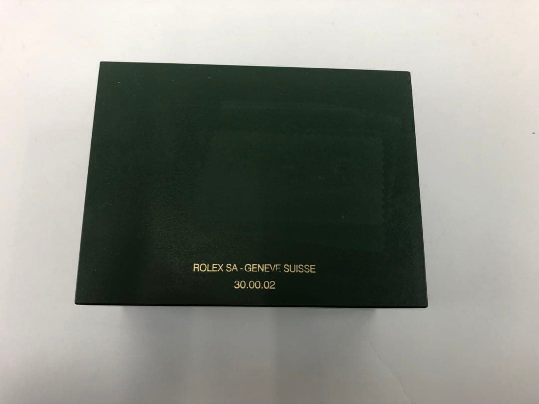f*y様 ロレックス　空き箱　外箱　内箱　カードケース　取説　小冊子　グリーン