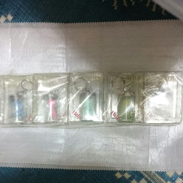 宇宙人 グレイ ホルマリン漬フィギュア キーホルダー