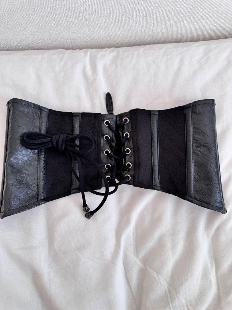 d*3様 QutieFrash 薔薇リボンコルセット ブラック