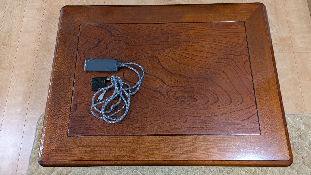 高級 家具調 こたつ 讚高工芸 送風ファン付ヒーターで隅まで暖かい