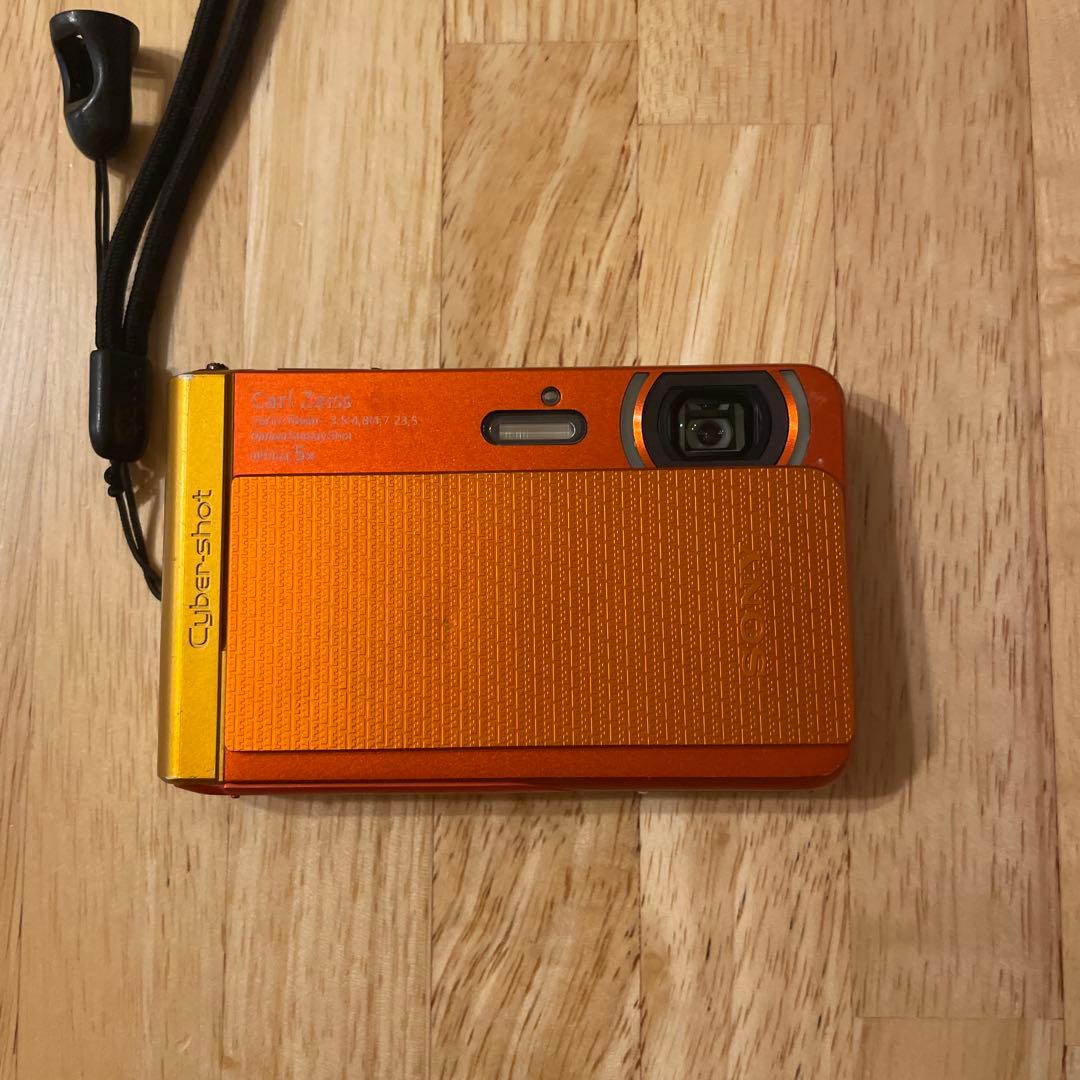 Sony Cyber-shot コンパクトデジタルカメラ オレンジ