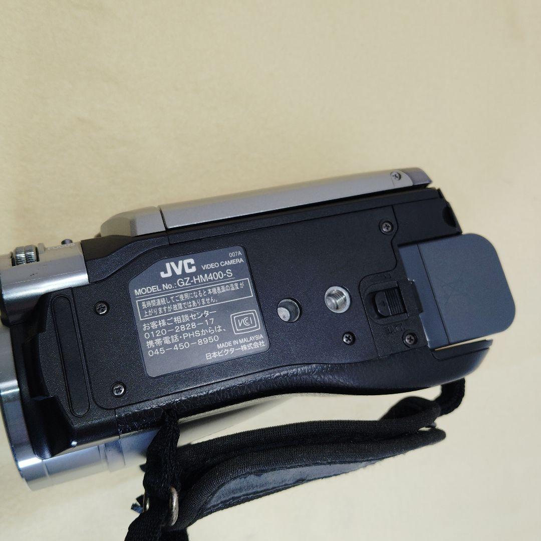 ビデオカメラ JVC GZ-HM400-S