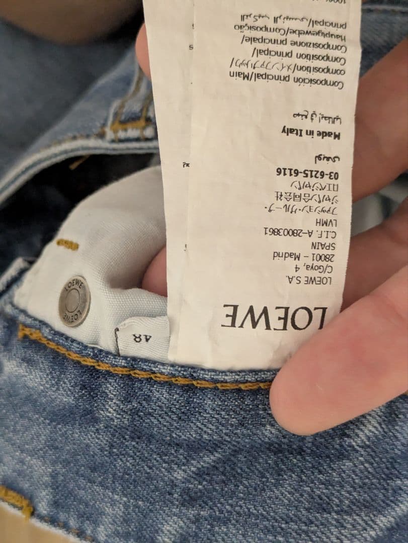 LOEWE/ロエベ アナグラム ハーフパンツ　48