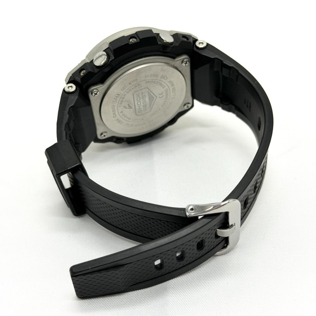 美品 G-SHOCK GST-W110 G-STEEL 電波ソーラー