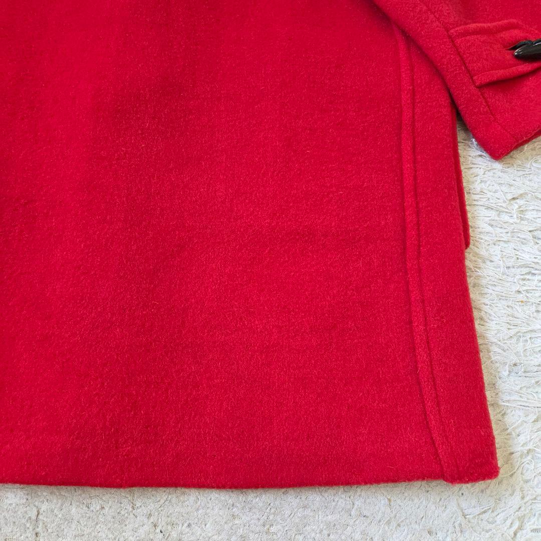 大きいサイズ バーバリー ダッフルコート ノバチェック レッド 2XL相当