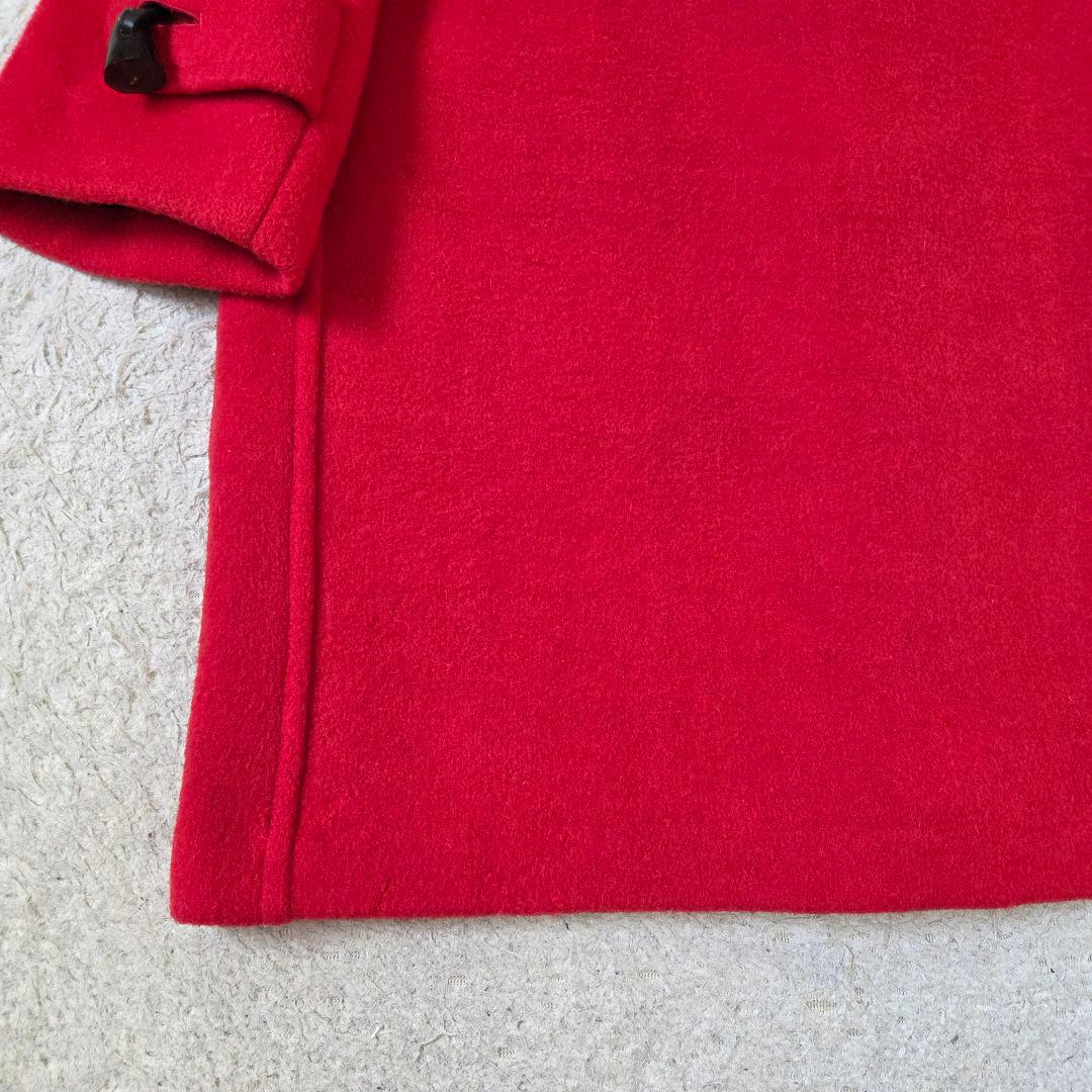 大きいサイズ バーバリー ダッフルコート ノバチェック レッド 2XL相当