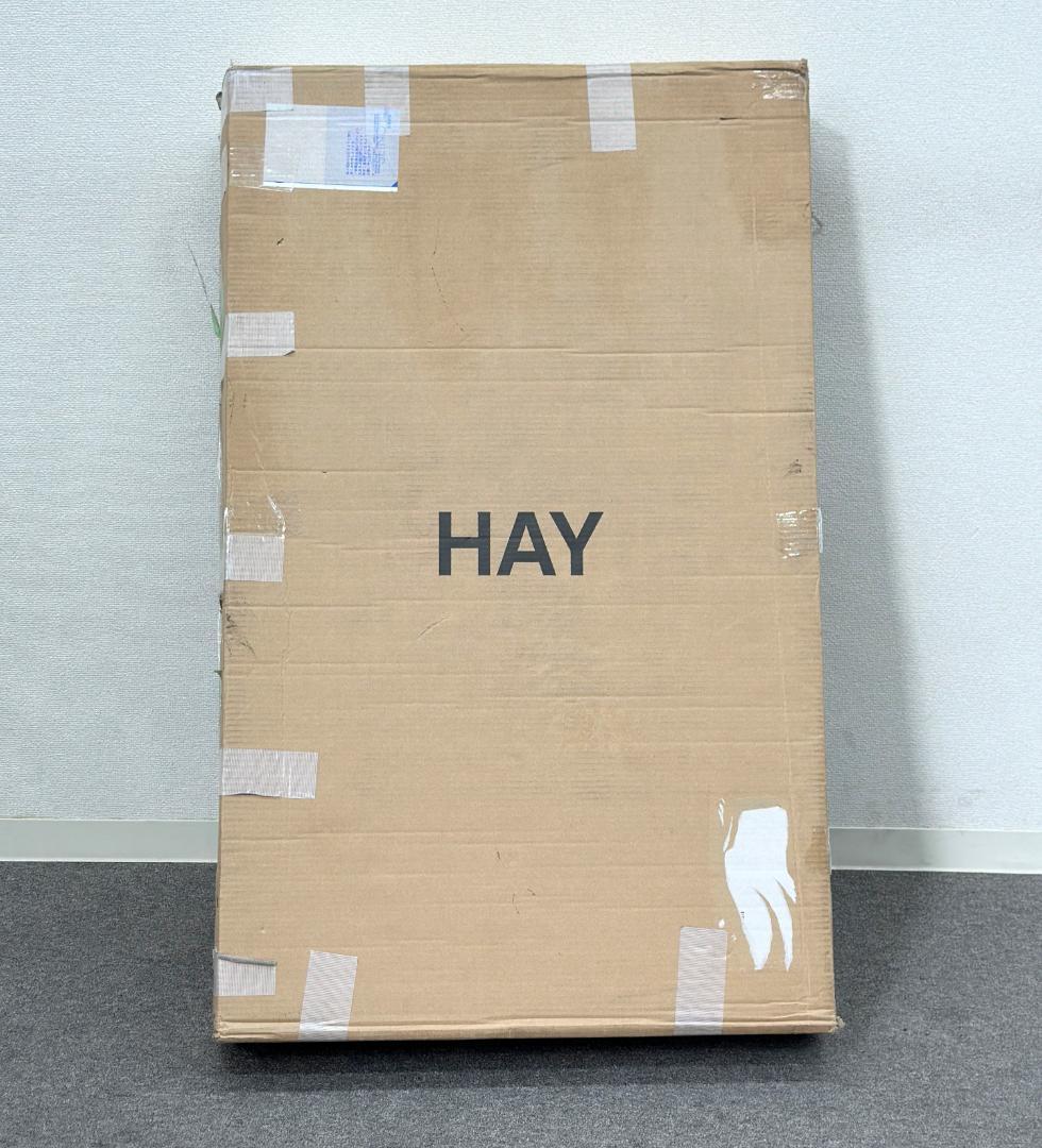 展示品■HAY■NEUテーブル　カフェ　シンプル　ラウンド　アンスラサイト　箱付