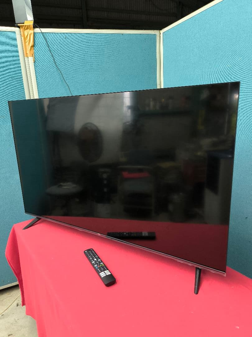 2022年製　TCL 50V型 4K液晶スマートテレビ 50P635 ネット動画