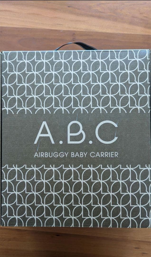 U様　エアバギー　抱っこ紐（メッシュカバーあり）ブラック