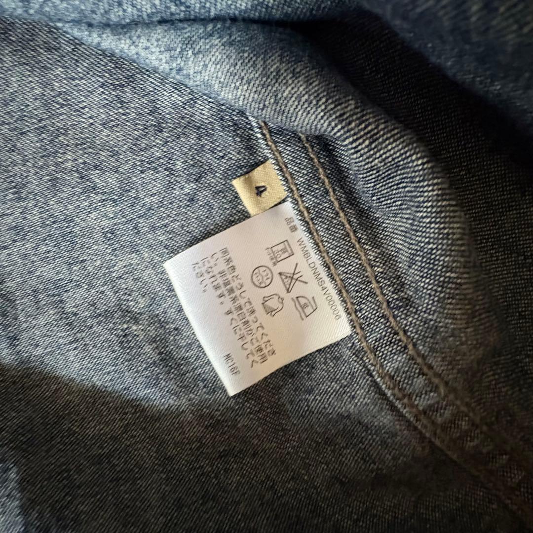 ラルフローレン ウエスタン ダンガリーシャツ デニム インディゴ サイズ4