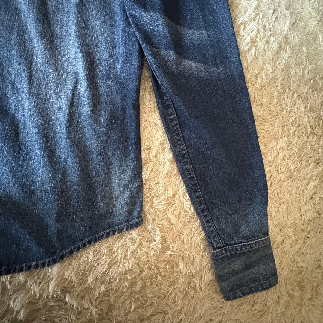 ラルフローレン ウエスタン ダンガリーシャツ デニム インディゴ サイズ4