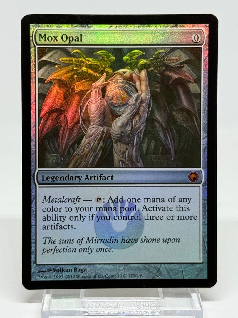 【Foil】《オパールのモックス/Mox Opal》[SOM] 英語