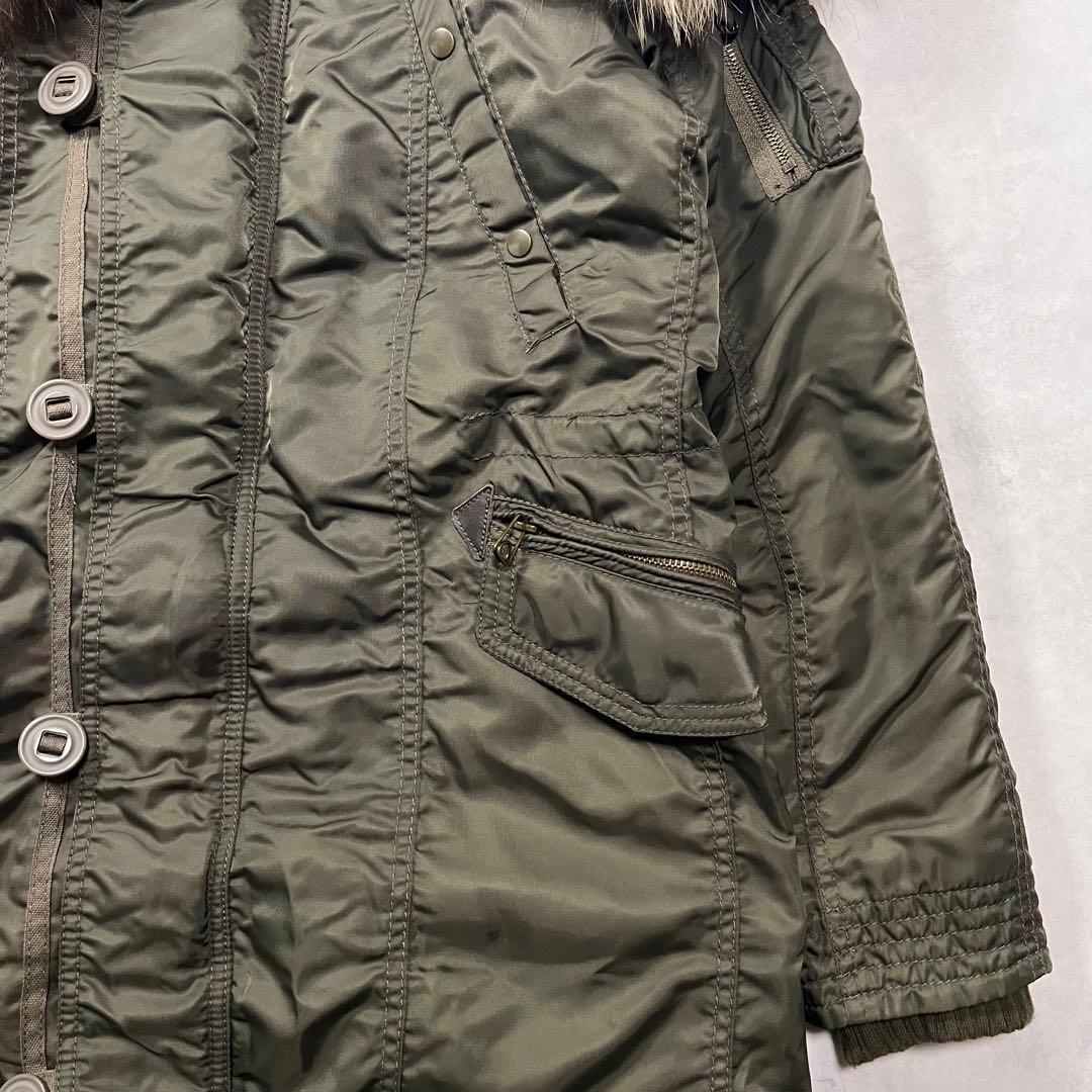 ジャケット・アウター goa n-2b n-3b fur military jacket Y2K