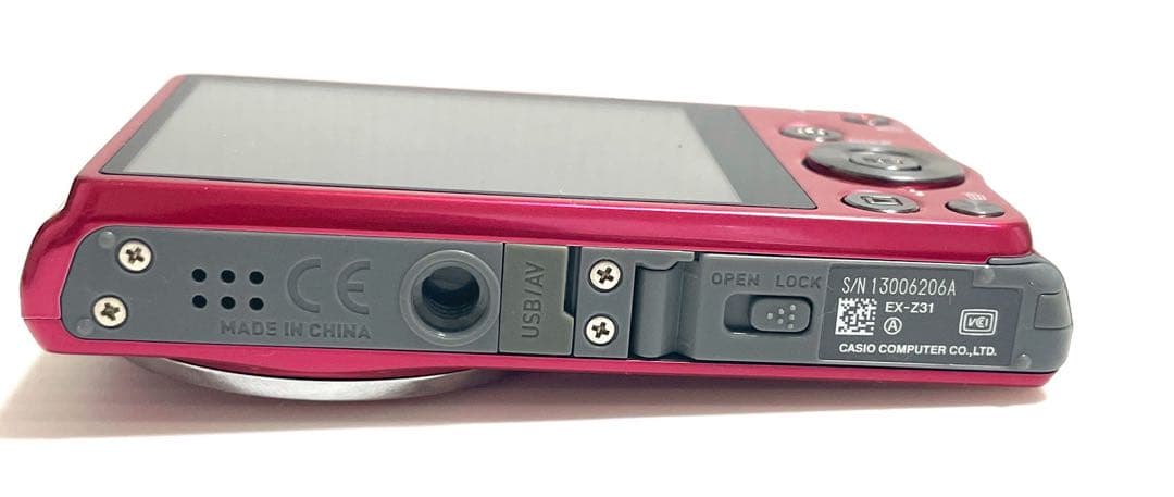 CASIO EXILIM 16.1メガピクセル EX-Z31 デジカメ　ピンク