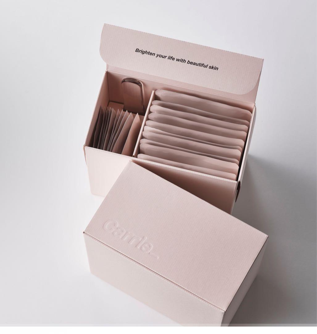 新品未開封　Carrie_ モイスチャージェルパック 炭酸パック10回分入り