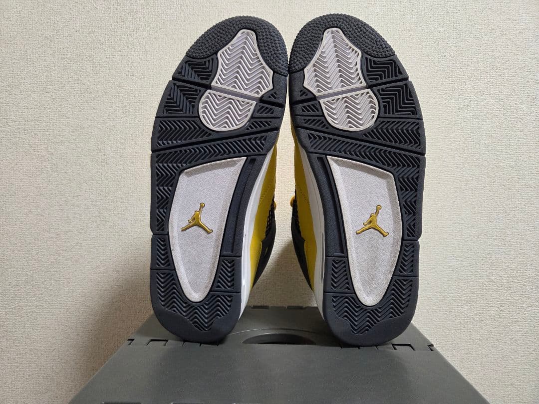 靴 Nike Air Jordan 4 \"Tour Yellow\"