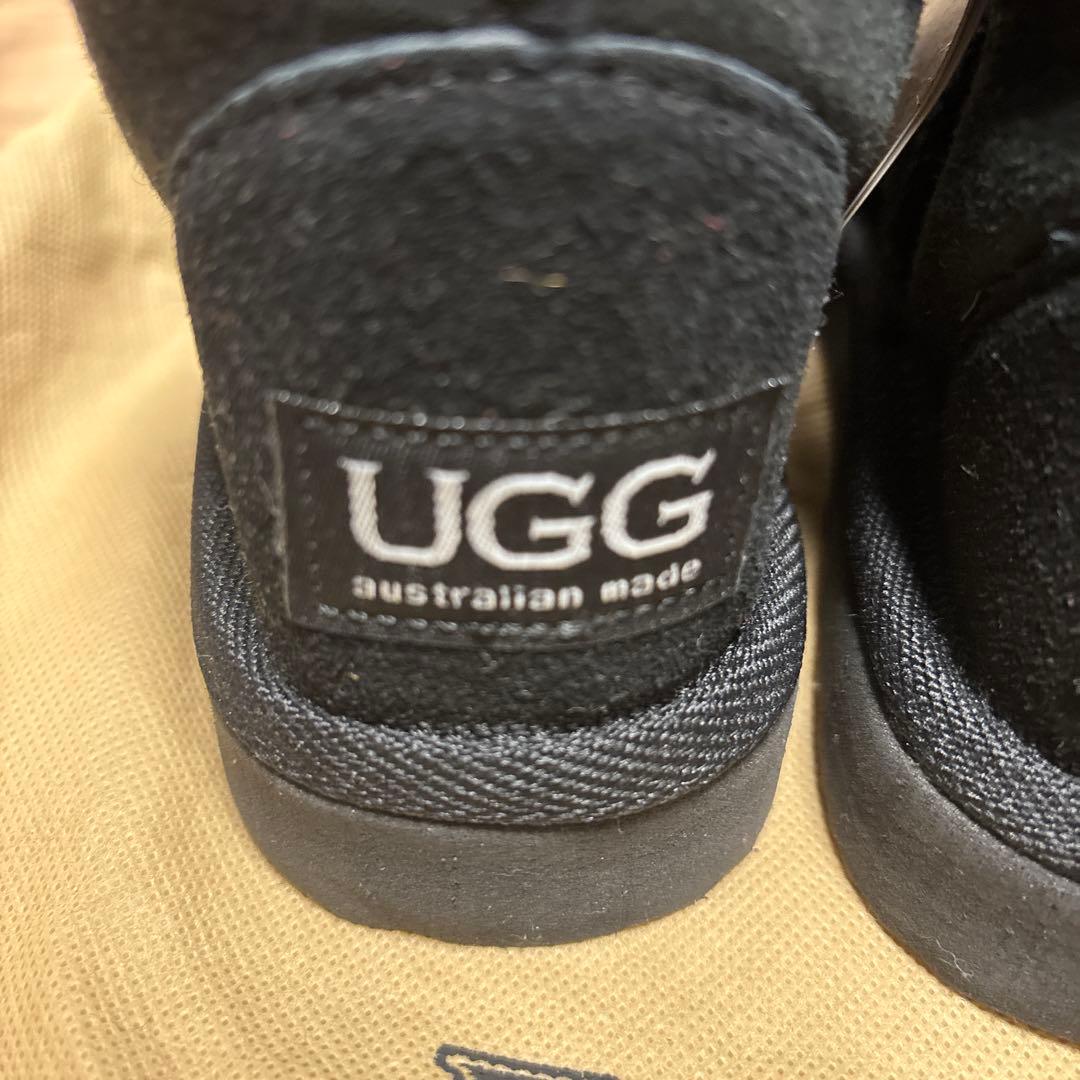 UGG ブラックブーツ サイズ13 オーストラリアメイド　タグ付き　値下げ