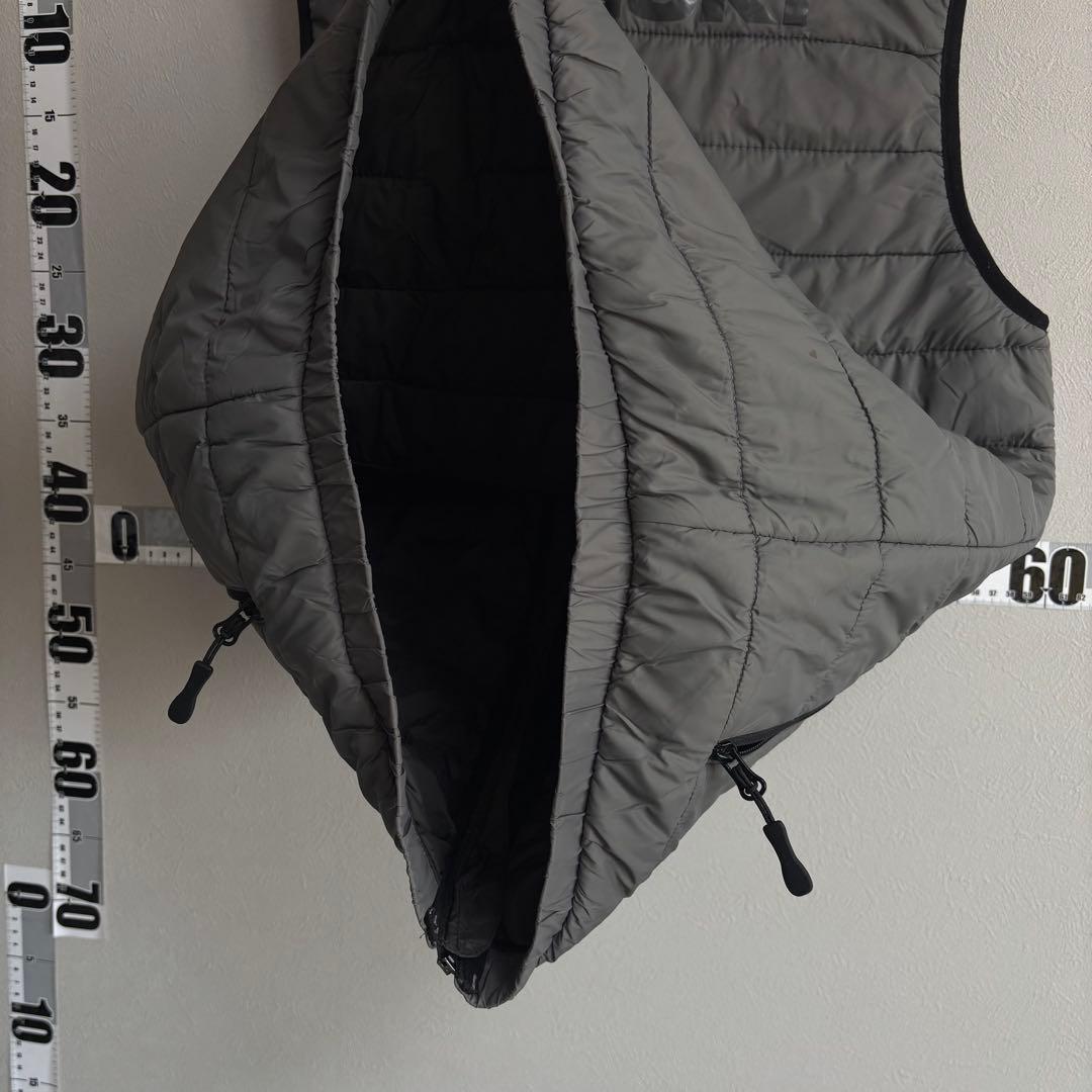 SUZUKI スズキ ベスト ブルゾン レーシング S 企業ロゴ グレー 灰色