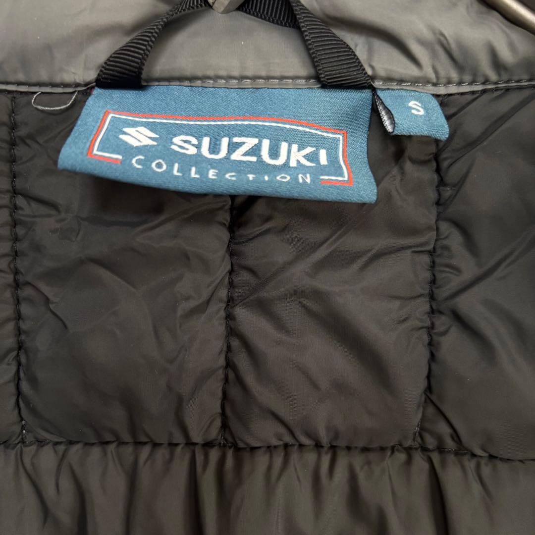 SUZUKI スズキ ベスト ブルゾン レーシング S 企業ロゴ グレー 灰色