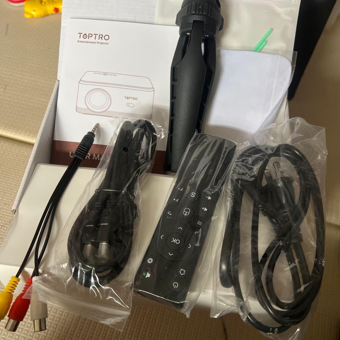 TOPTRO X6 プロジェクター本体 一回使用