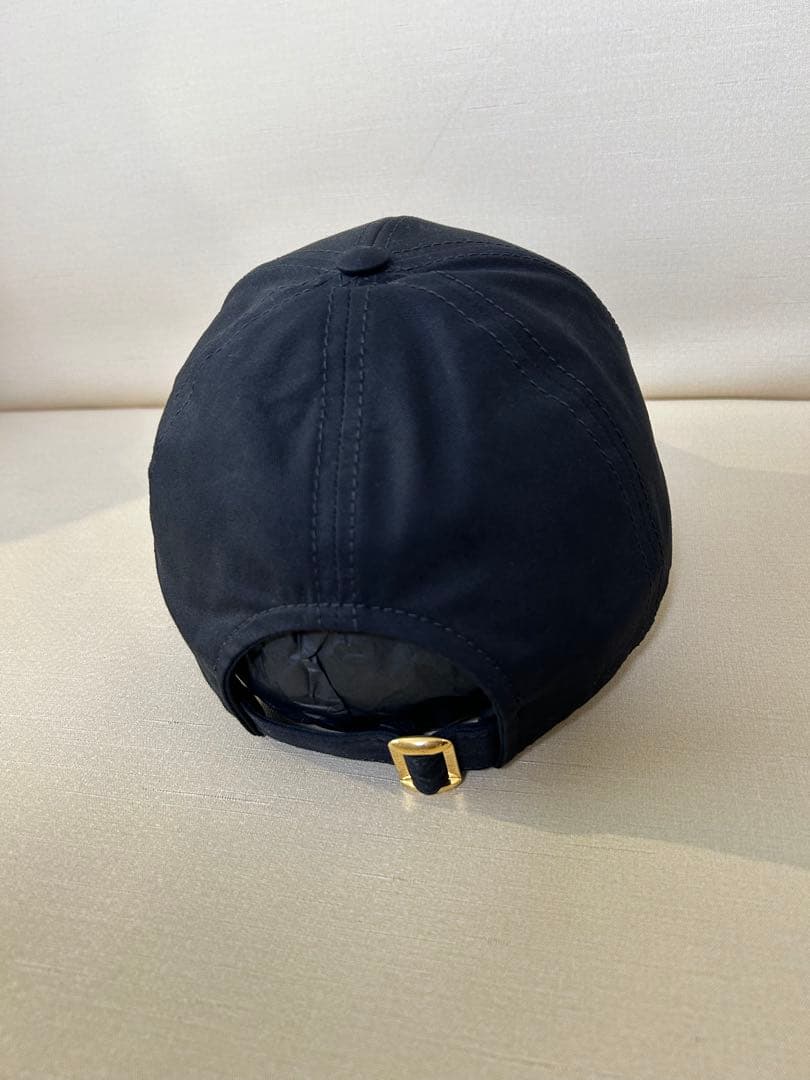 CELINE セリーヌ 黒　ブラック　キャップ Sサイズ