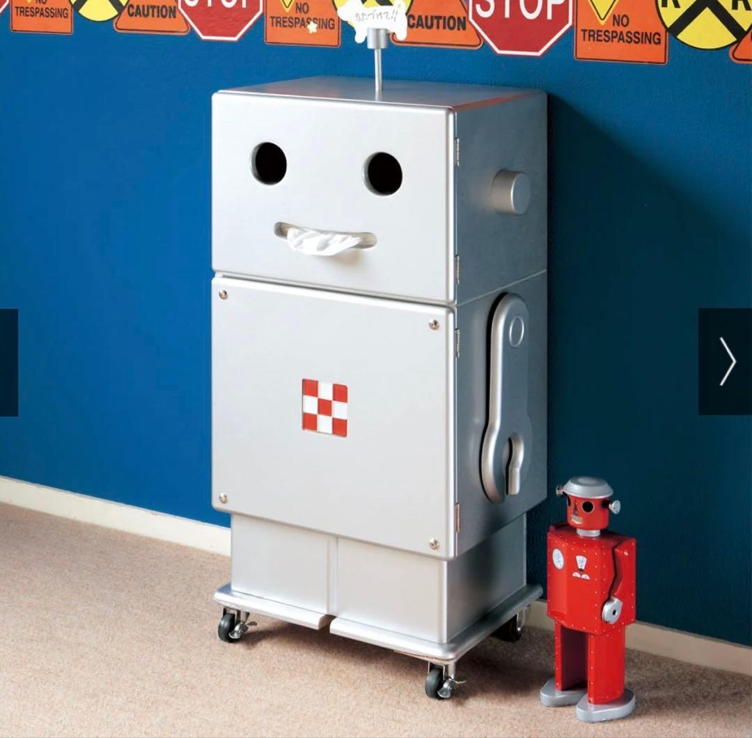 eteのロボット型木製収納　ROBIT