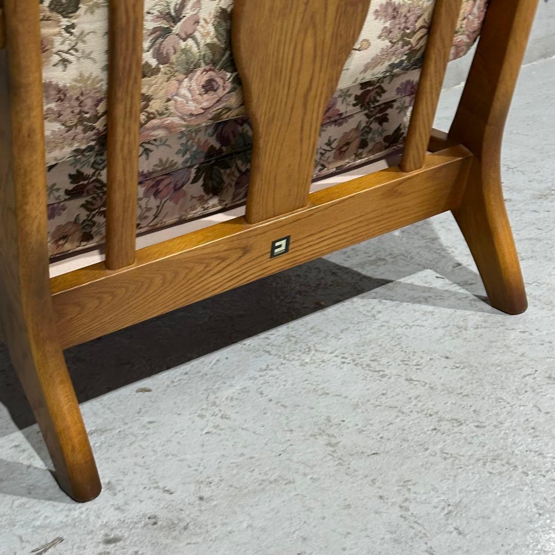 ✦80s✦ コスガ家具 KOSUGA 1Pソファ アームチェア｜昭和 ゴブラン織