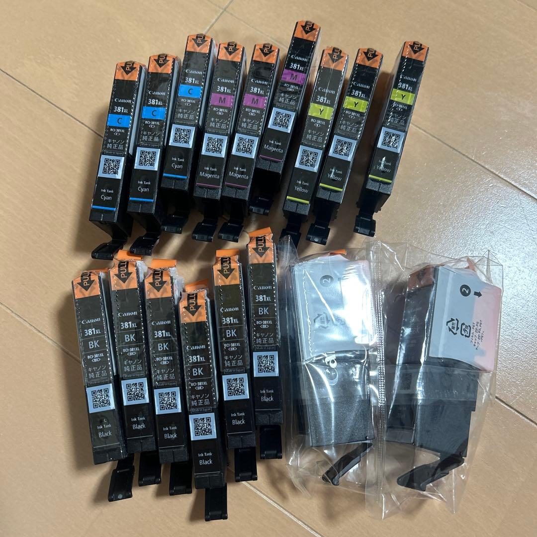 381シリーズ インクカートリッジセット　17個