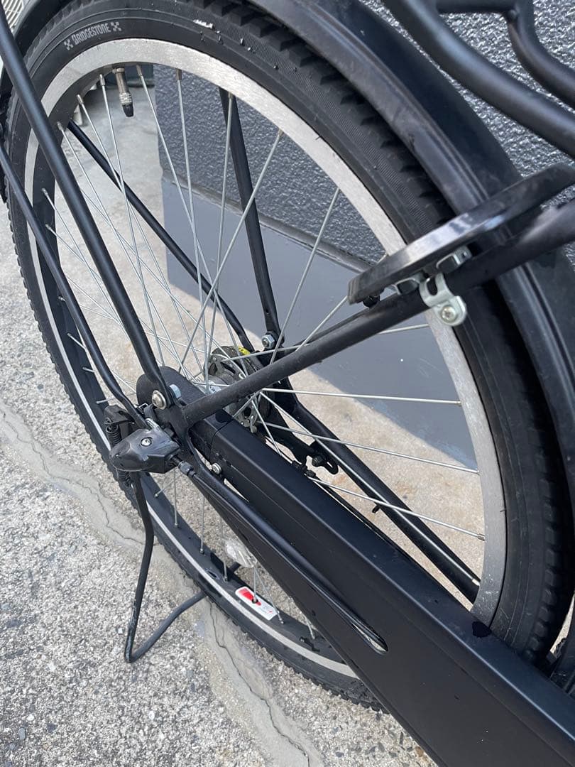 ブリヂストン　シティサイクル 27インチ　ブラック