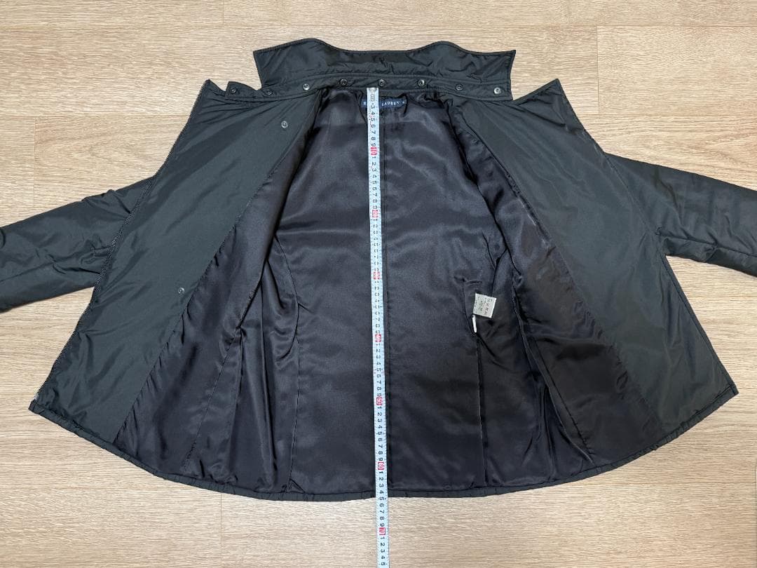 ラルフローレン ベルト付き中綿ジャケット コヨーテファー M