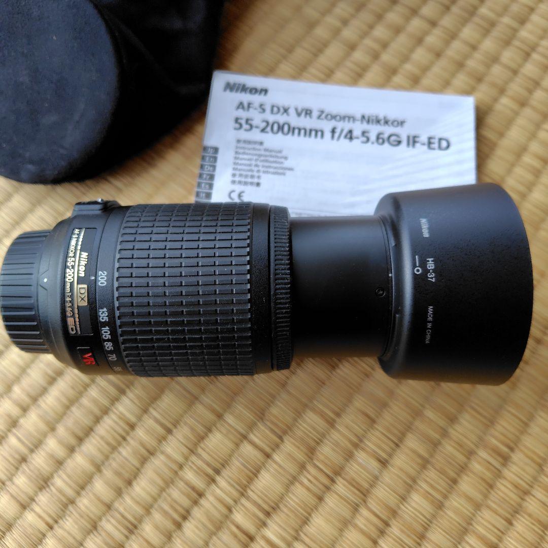 レンズ(ズーム) Nikon AF-S DX VR Zoom-Nikkor 55-200mm