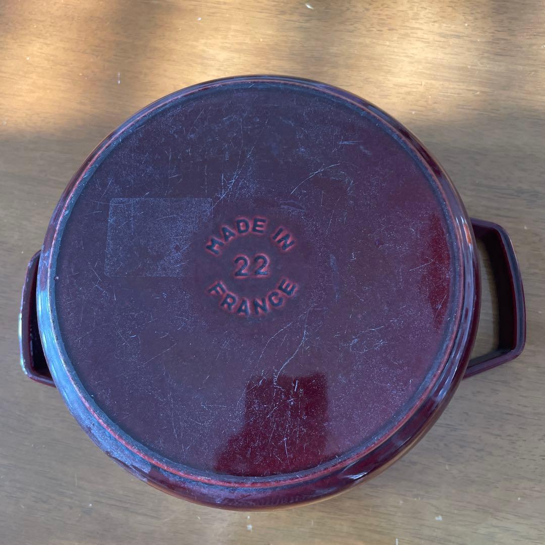 ストウブ　STAUB staub ピコ・ココット ラウンド 22cm