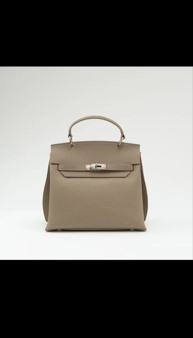 ★☆ so4store デボネア スモール ハンドバッグ　グレージュ