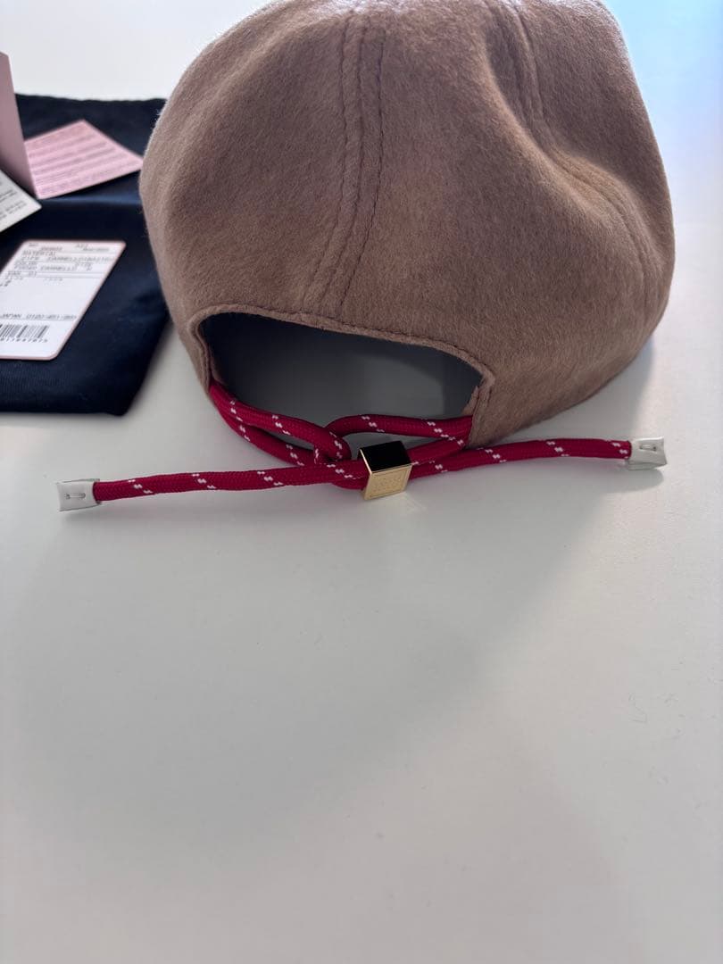 MIU MIU キャメル ベースボール　キャップ　ミュウミュウ　帽子