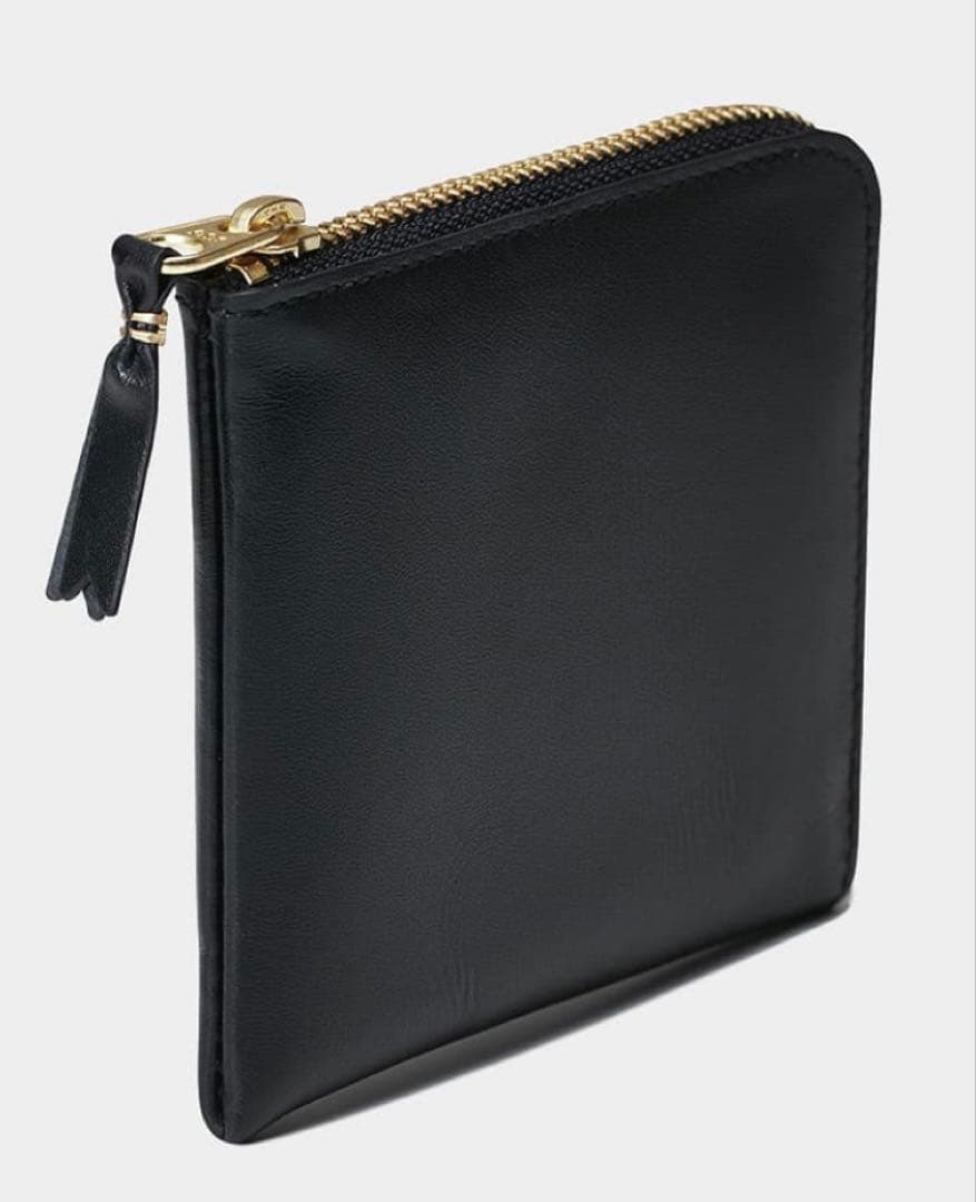COMME des GARCONS L字型 ZIPウォレット ブラック