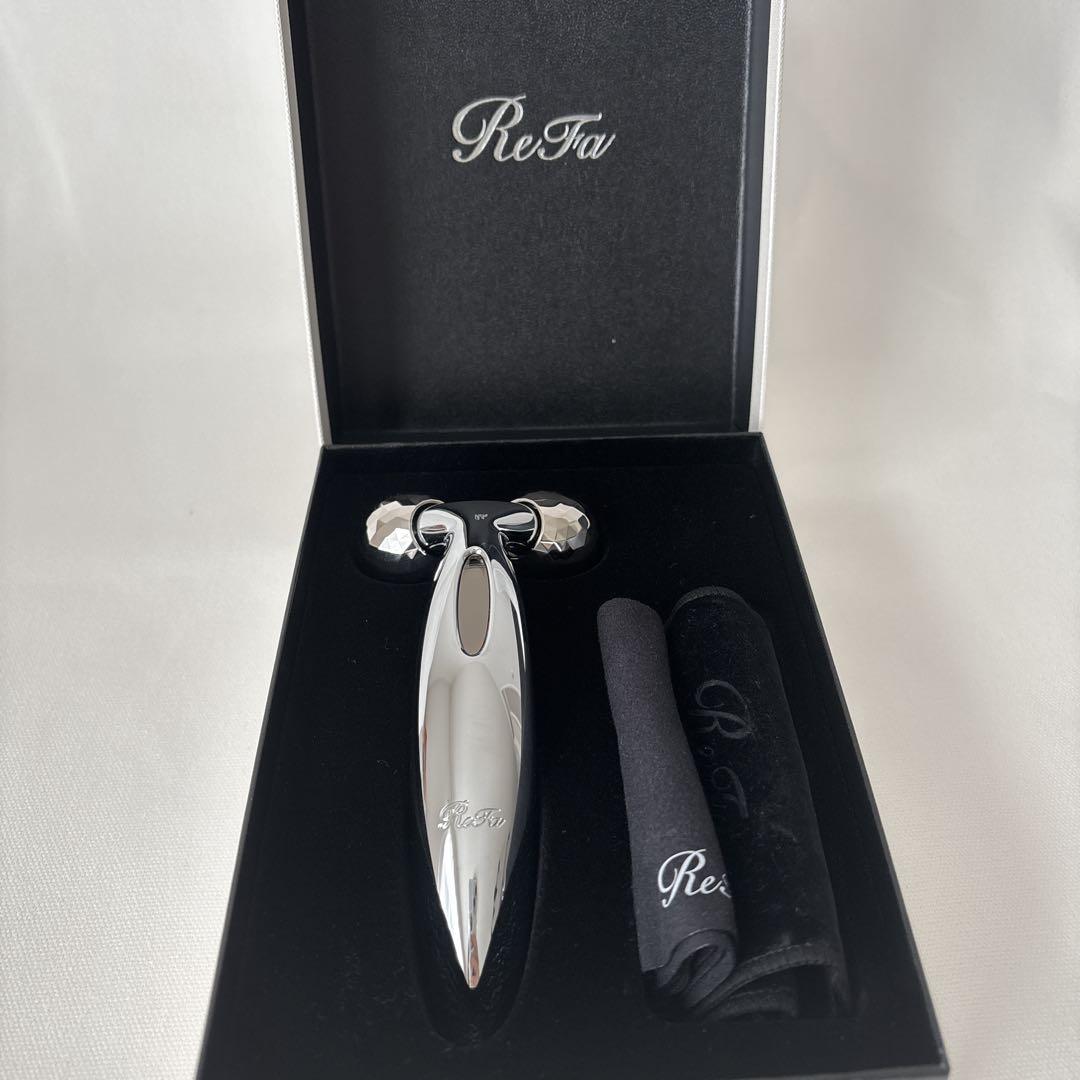 ほぼ未使用 ReFa カラットフェイス RF-CF1842B 美顔ローラー