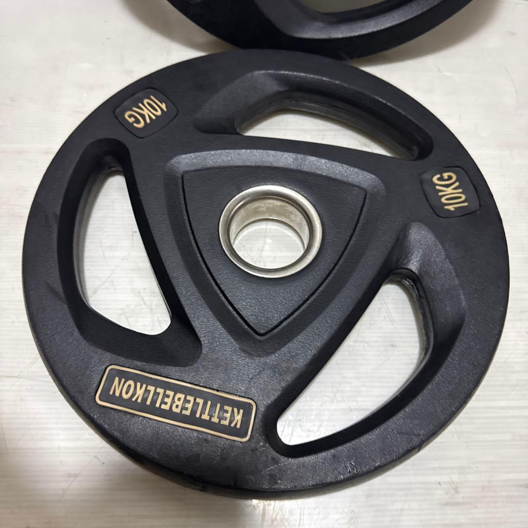 KETTLEBELLKON オリンピックプレート10KGx2枚