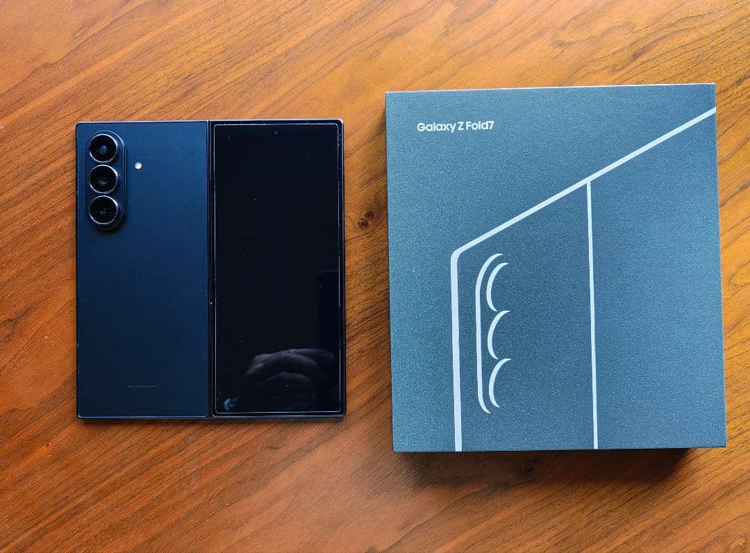 【中古品】Samsung Galaxy Z Fold7 ブラック 本体