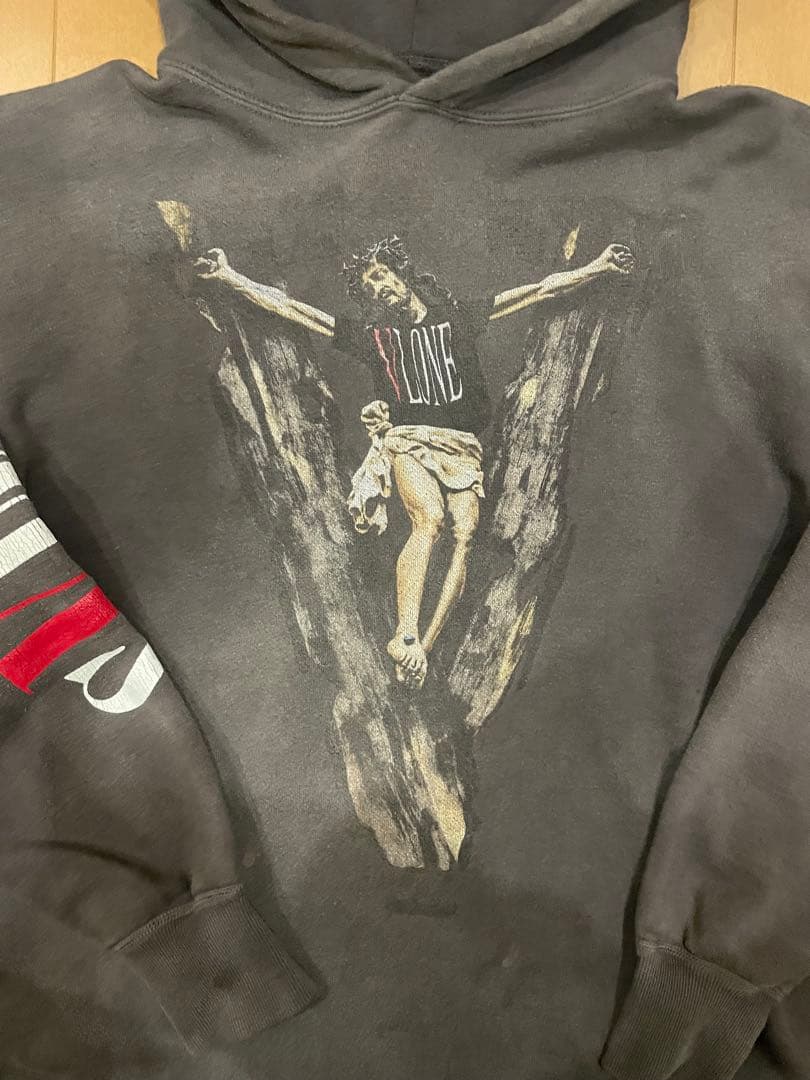 【確実正規品】SAINT MICHAEL × VLONE コラボフーディー S