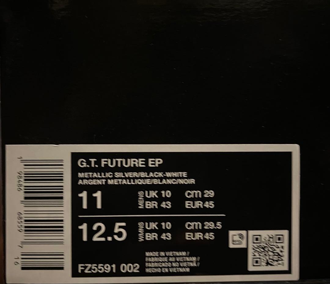 靴 NIKE G.T FUTURE EP LLIC SILVER 29cm