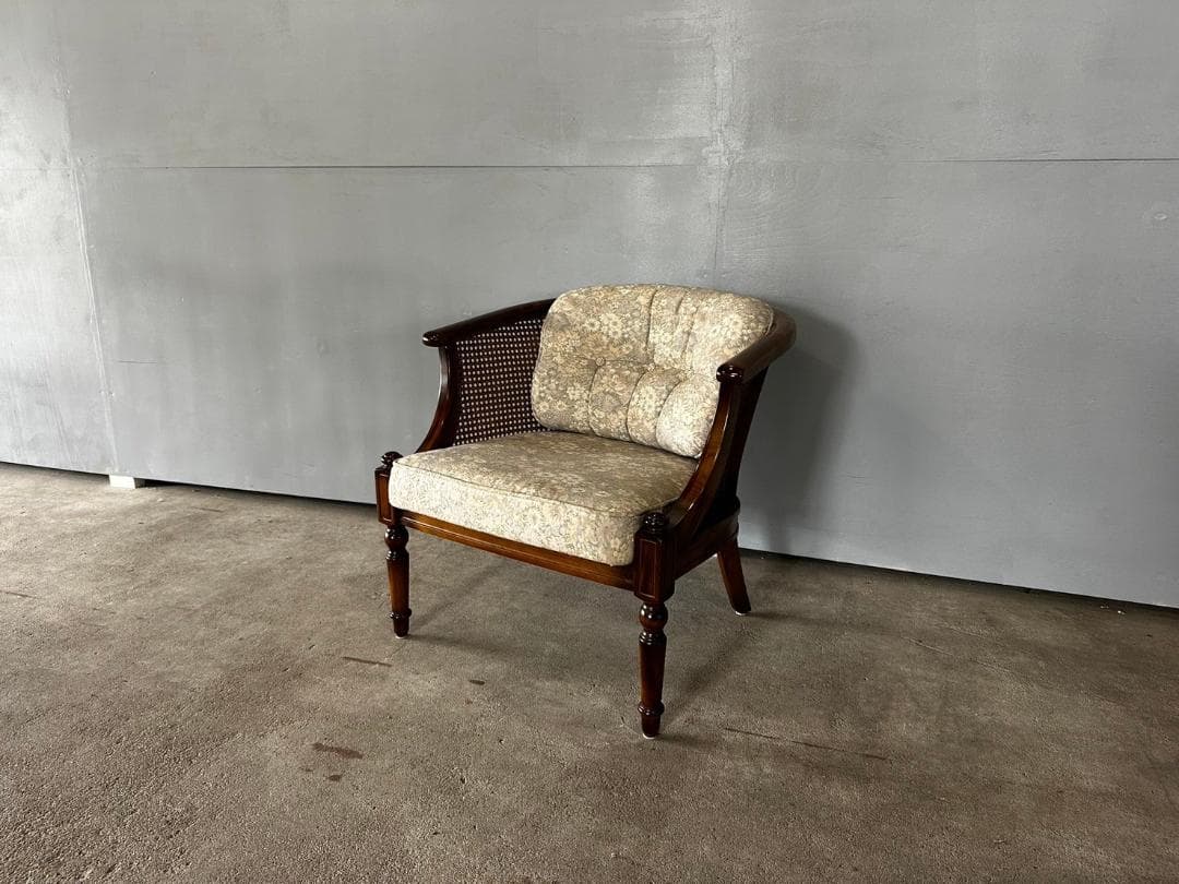 『karimoku』カリモク 肘掛けチェア シングルソファ チェア 椅子 イス.