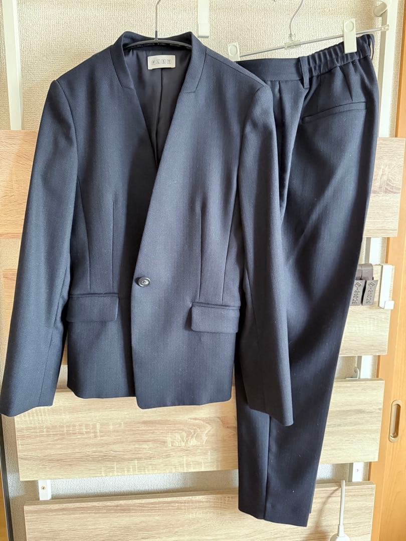 PLSTダークネイビー ビジネススーツ