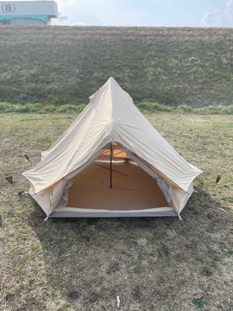 【miyo】Asgard Tech Mini 2人用テント ベージュ