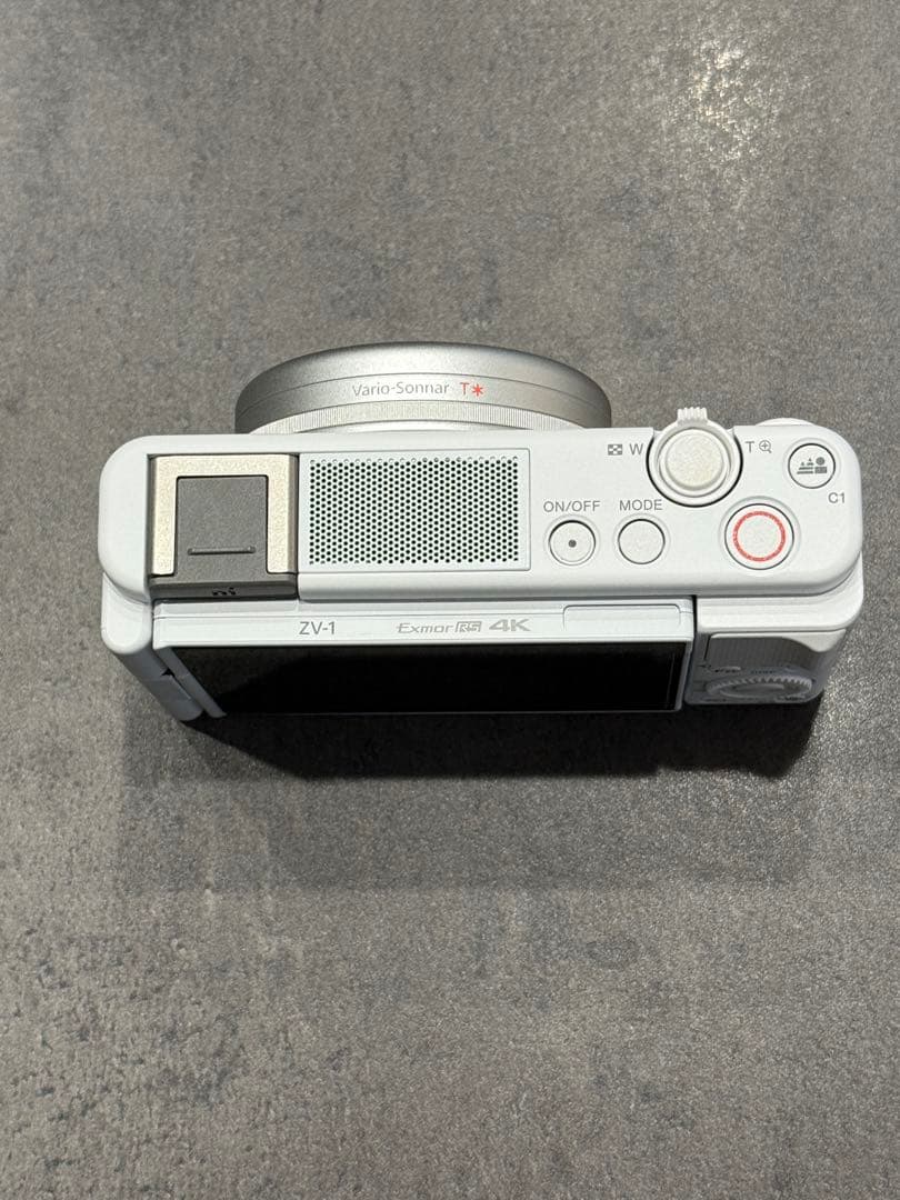 SONY VLOGCAM ZV-1 ホワイト シューティンググリップキット