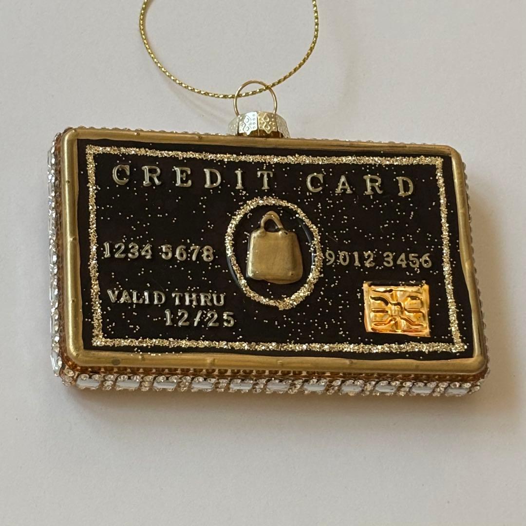 oko5 アスティエ クリスマスオーナメント　ブラックカード