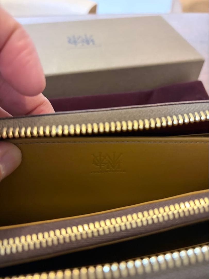 ココマイスター　コードバンクルー　レッドブロンズ限定色　長財布