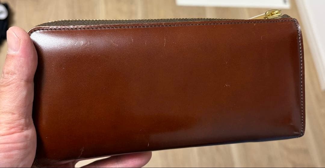 ココマイスター　コードバンクルー　レッドブロンズ限定色　長財布